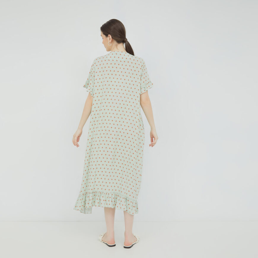 Revi Sage Green Motif Lemon - Image 4