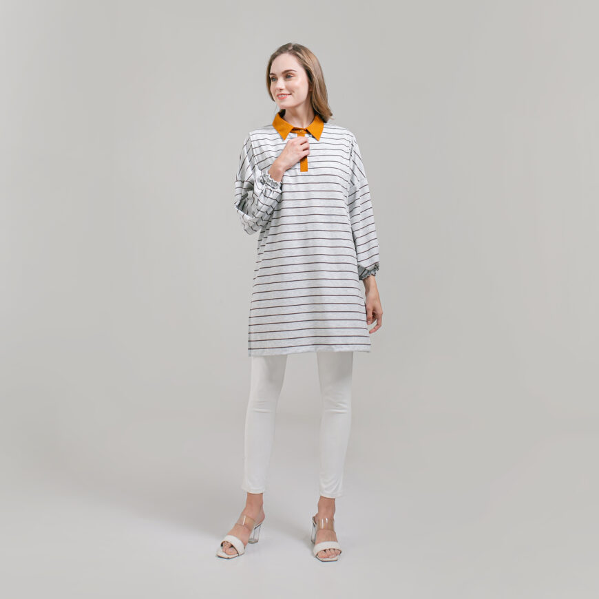 Nitya Mocca Stripe - Image 2