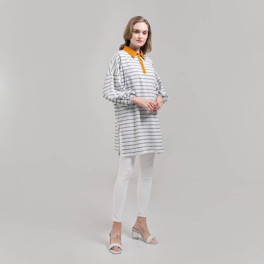 Nitya Mocca Stripe - Image 3