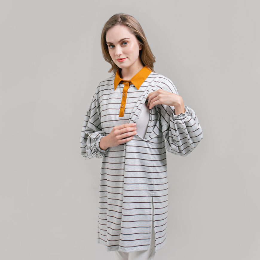 Nitya Mocca Stripe - Image 5