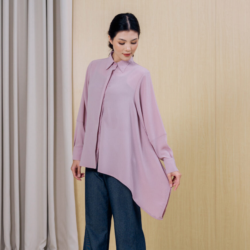 Nyonya Looks - Non Busui - Amisha Pink - Atasan Wanita - Image 3