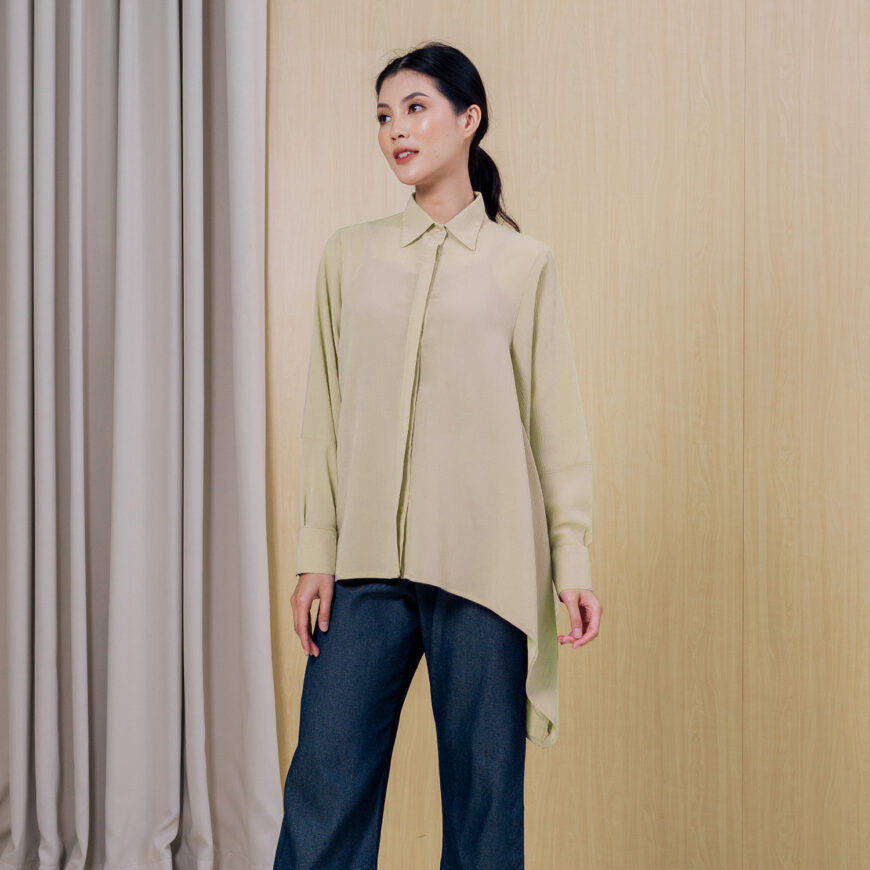Nyonya Looks - Non Busui - Amisha Cream - Atasan Wanita - Image 2