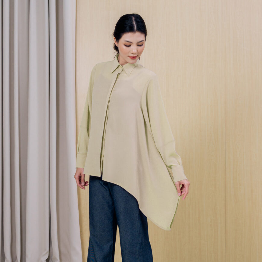 Nyonya Looks - Non Busui - Amisha Cream - Atasan Wanita - Image 3