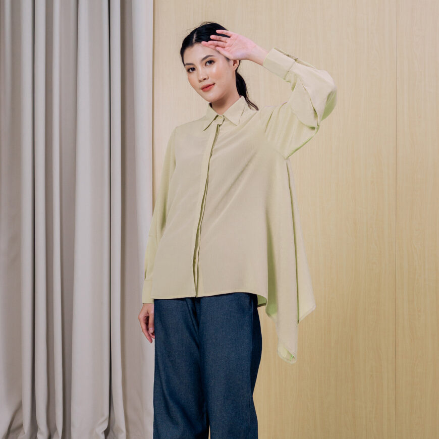 Nyonya Looks - Non Busui - Amisha Cream - Atasan Wanita - Image 4