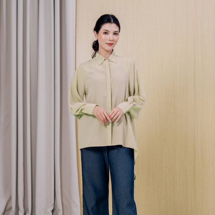 Nyonya Looks - Non Busui - Amisha Cream - Atasan Wanita