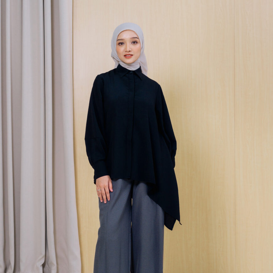 Nyonya Looks - Non Busui - Amisha Black - Atasan Wanita - Image 2