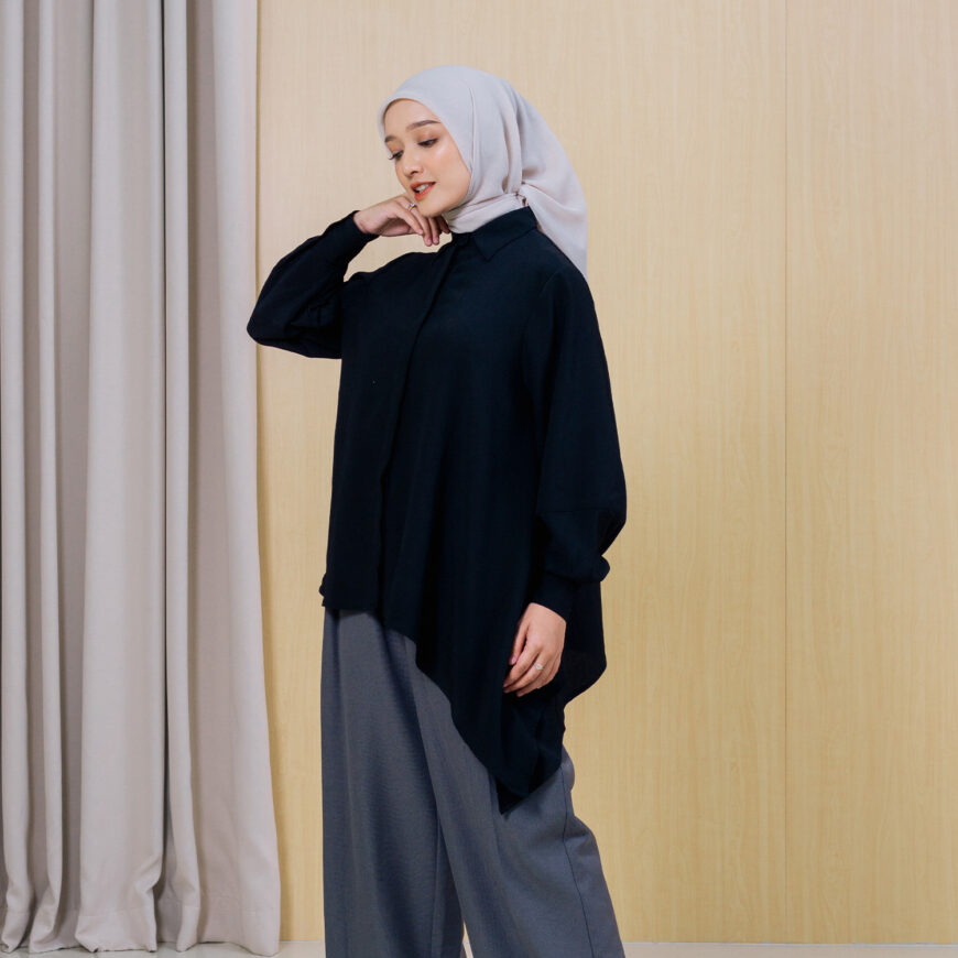 Nyonya Looks - Non Busui - Amisha Black - Atasan Wanita - Image 4