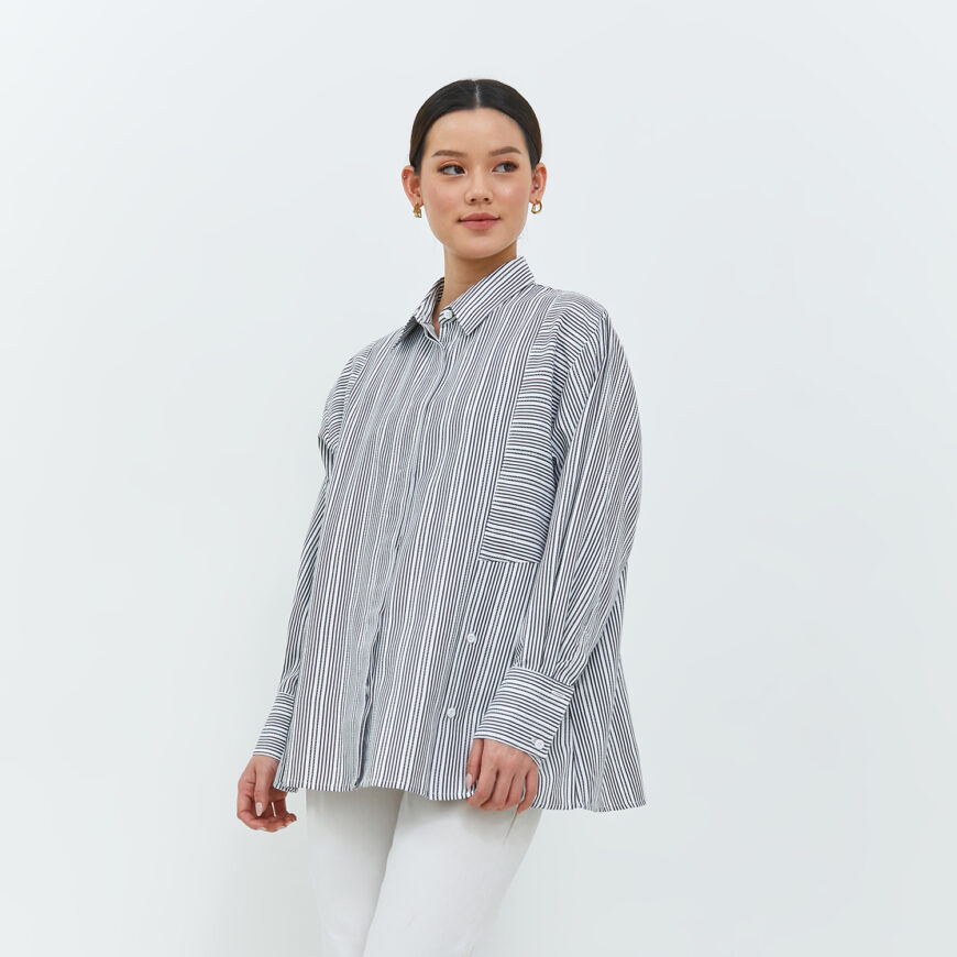 Nyonya Looks - Non Busui - Tavia Black - Atasan Wanita - Image 2