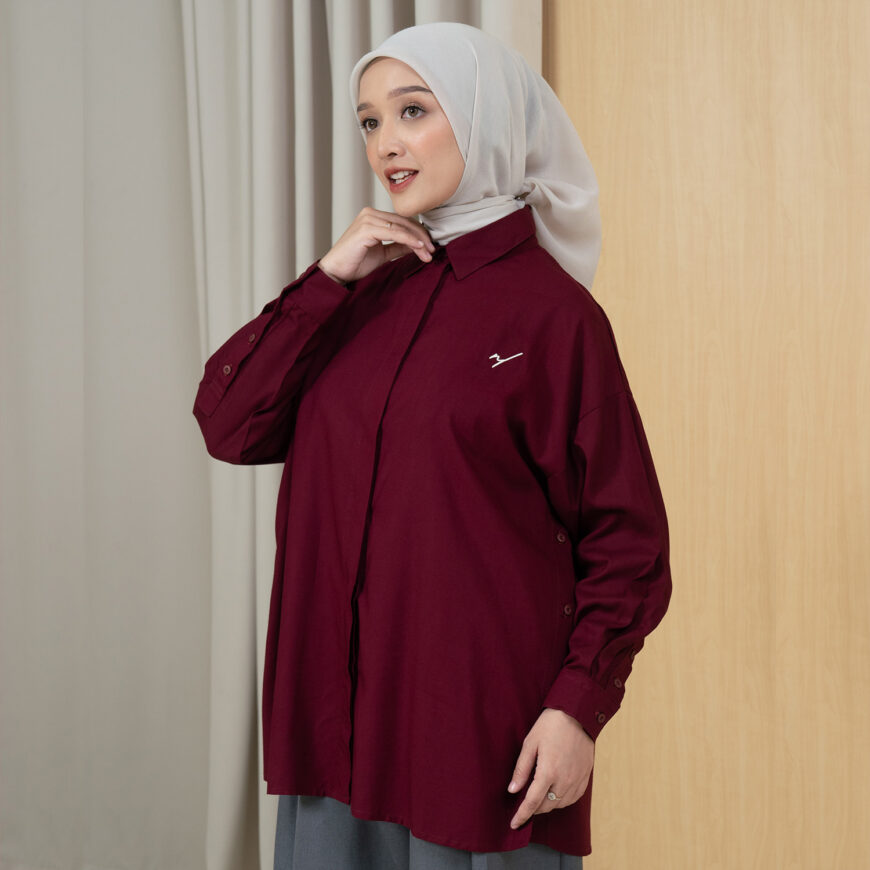 Nyonya Looks - Non Busui - Saela Garnet - Atasan Wanita