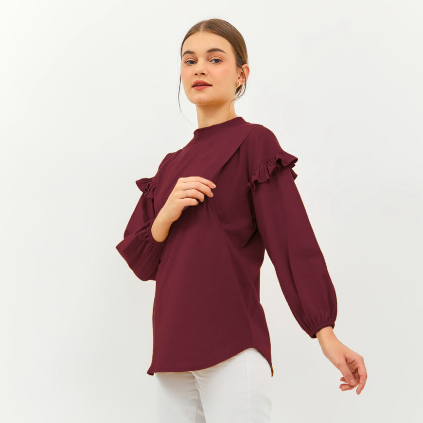 Hisana Burgundy - Image 2