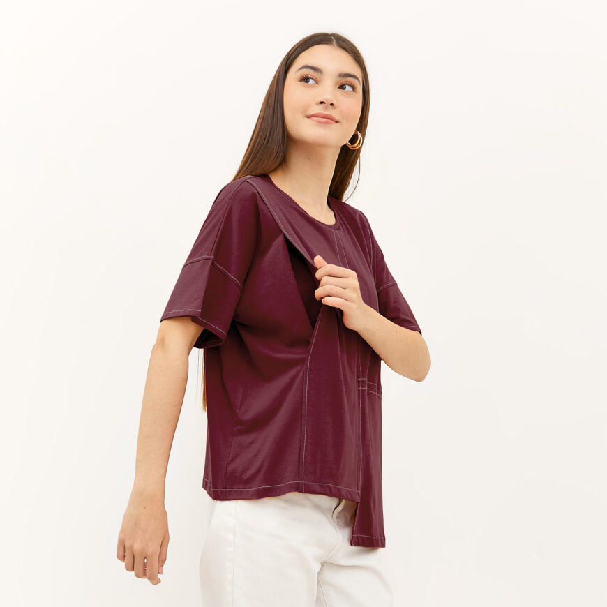 Dafina Burgundy - Image 3