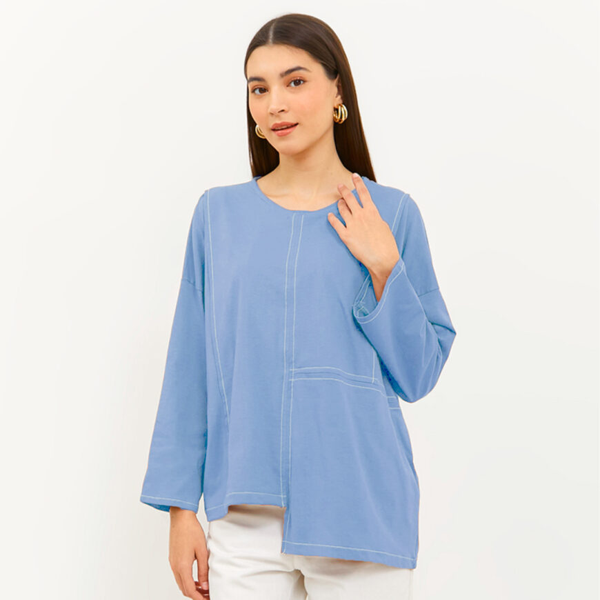 Saira Dusty Blue - Image 2