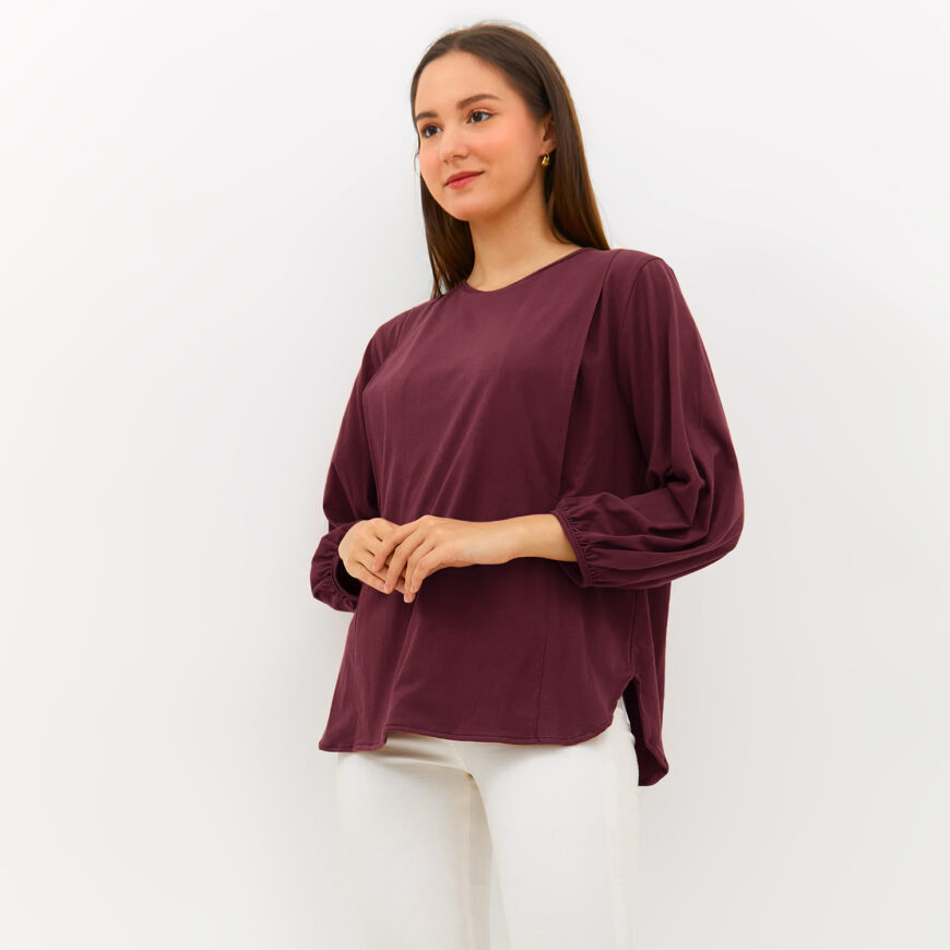 Noura Burgundy - Image 2