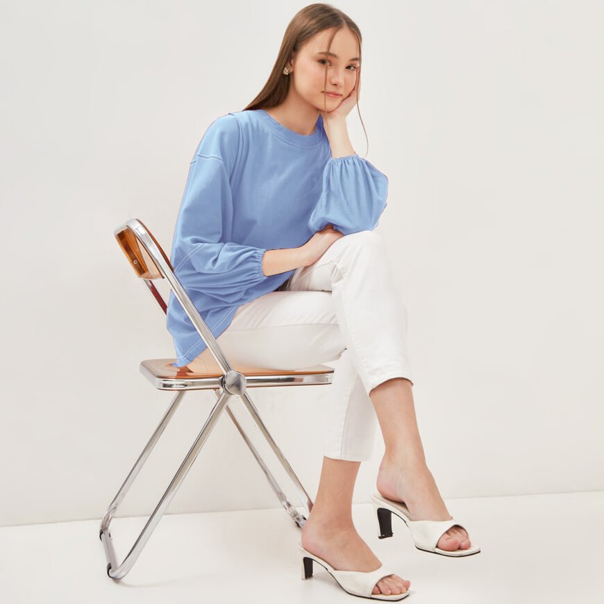 Frida Dusty Blue - Image 3