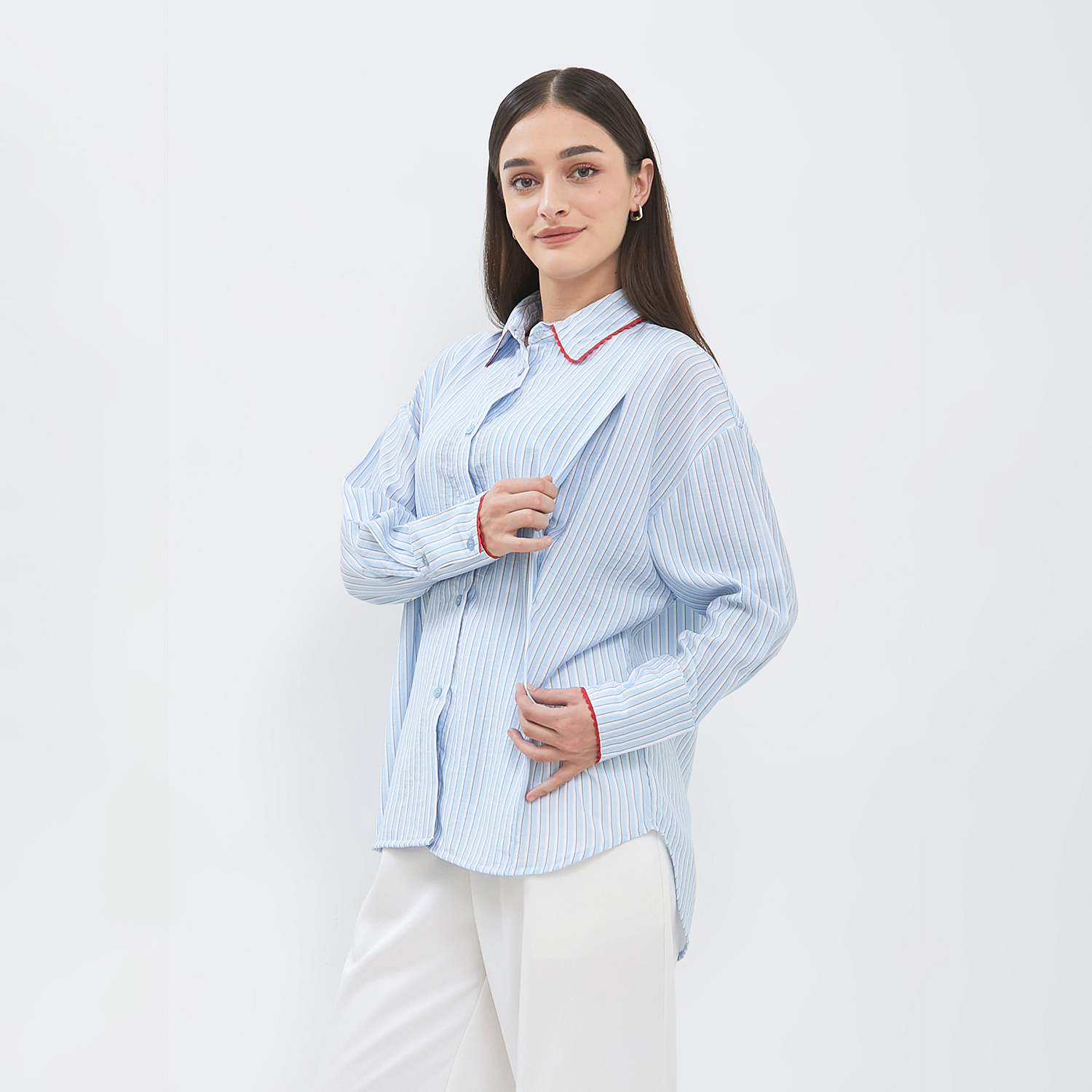 Belle Blue Stripe